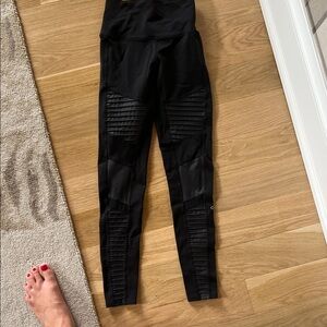 Black Moto Leggings